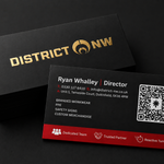 Double Sided (Square Corners) - 450gsm Silk Soft-Touch Lamination Double Sided (Single Gold Foil)