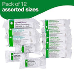 HypaCover Sterile Dressings - Assorted Sizes (Pack of 12)