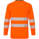 Portwest DX416 DX4 Orange Long Sleeved Hi Vis T-Shirt
