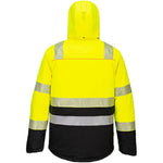Portwest DX430 DX4 Yellow/Black Waterpoof Padded Hi Vis Winter Jacket