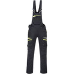 Portwest DX441 Black DX4 Stretch Bib & Brace Overalls 270g