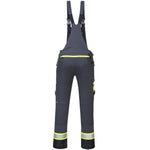 Portwest DX441 Metal Grey DX4 Stretch Bib & Brace Overalls 270g