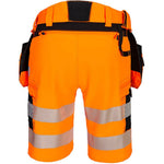 Portwest DX446 DX4 Orange Stretch Hi Vis Holster Pocket Shorts