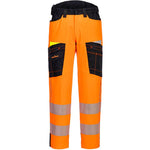 Portwest DX453 DX4 Orange Stretch Hi Vis Service Trouser
