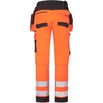 Portwest DX454 DX4 Orange Stretch Detachable Holster Pocket Hi Vis Craft Trouser