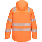 Portwest DX461 DX4 Orange/Black Stretch Padded Lined Waterproof Hi Vis Winter Jacket
