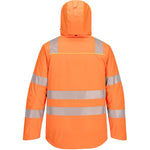 Portwest DX461 DX4 Orange/Black Stretch Padded Lined Waterproof Hi Vis Winter Jacket
