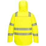Portwest DX461 DX4 Yellow/Black Stretch Padded Lined Waterproof Hi Vis Winter Jacket