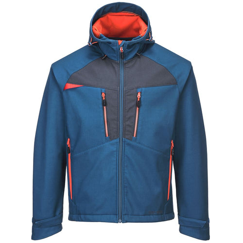 Portwest DX474 Metro Blue DX4 Fleece Lined Softshell Jacket (3L)