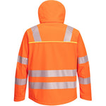 Portwest DX475 DX4 Orange/Black Mesh Lined Hi Vis Softshell Jacket (3L)