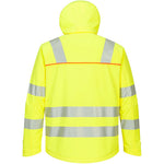 Portwest DX475 DX4 Yellow/Black Mesh Lined Hi Vis Softshell (3L)