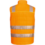 Portwest DX479 DX4 Orange Mesh Lined Padded Hi Vis Softshell Bodywarmer