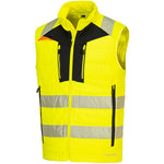 Portwest DX479 DX4 Yellow Mesh Lined Padded Hi Vis Softshell Bodywarmer