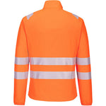 Portwest DX481 DX4 Orange/Black Stretch Hi Vis Full Zip Base Layer Jacket