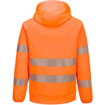 Portwest DX483 DX4 Rail Orange Hi Vis Hoodie