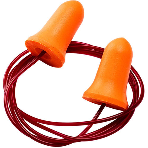 Portwest EP09 Bell Comfort PU Foam Corded Ear Plugs (200 Pairs) - SNR 37dB