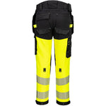Portwest EV442 EV4 Yellow Hi Vis Class 1 Stretch Detachable Holster Trouser