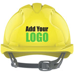 JSP EVO2 Custom Printed Safety Helmet - Vented Slip Ratchet Mid Peak