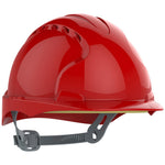 JSP EVO2 Safety Helmet - Vented Slip Ratchet Mid Peak