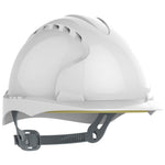 JSP EVO3 Custom Printed Safety Helmet - Vented Slip Ratchet Mid Peak