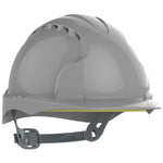 JSP EVO3 Safety Helmet - Vented Slip Ratchet Mid Peak