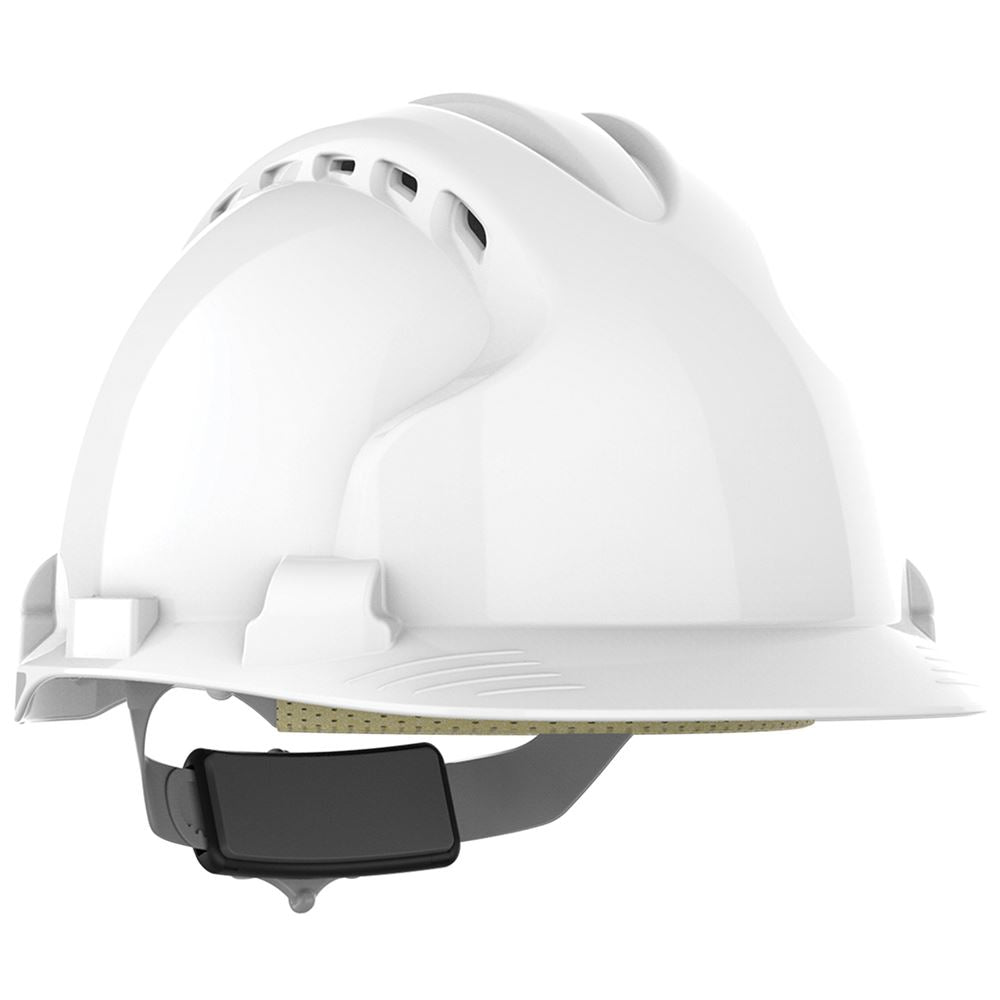 JSP EVO8 EN14052 Safety Helmet - Vented Wheel Ratchet Standard Peak