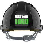 JSP EVOLite Custom Printed Safety Helmet - Vented Slip Ratchet Mid Peak