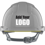 JSP EVOLite Custom Printed Safety Helmet - Vented Slip Ratchet Mid Peak
