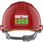 JSP EVOLite Custom Printed Safety Helmet - Vented Slip Ratchet Mid Peak