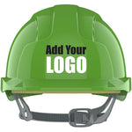 JSP EVOLite Custom Printed Safety Helmet - Vented Slip Ratchet Mid Peak