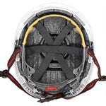 JSP EVOLite Skyworker Custom Printed Industrial Working At Height Safety Helmet - Vented Wheel Ratchet Micro Peak