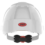 JSP EVO VISTAlens Safety Helmet with Integrated Eyewear - Vented - Wheel Ratchet