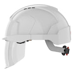 JSP EVO VISTAshield Safety Helmet with Integrated Faceshield - Vented - Wheel Ratchet