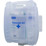 Eye Wash Kit with Wall Mount Bracket (2 x 500ml Eyewash & 2 x Eyepads)