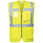 Portwest S476 Berlin Yellow Executive Hi Vis Vest