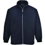 Portwest F285 Navy Lined Full Zip Windproof Fleece Jacket 280g