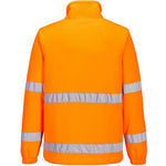 Portwest F302 Orange 1/2 Zip Hi Vis Fleece