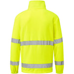 Portwest F302 Yellow 1/2 Zip Hi Vis Fleece