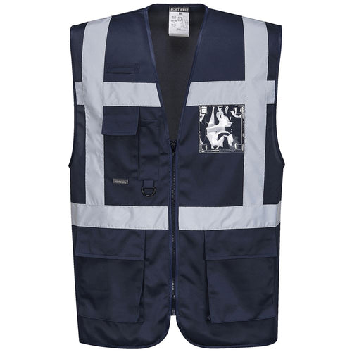 Portwest F476 Navy Executive Hi Vis Vest