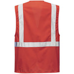 Portwest F476 Red Executive Hi Vis Vest