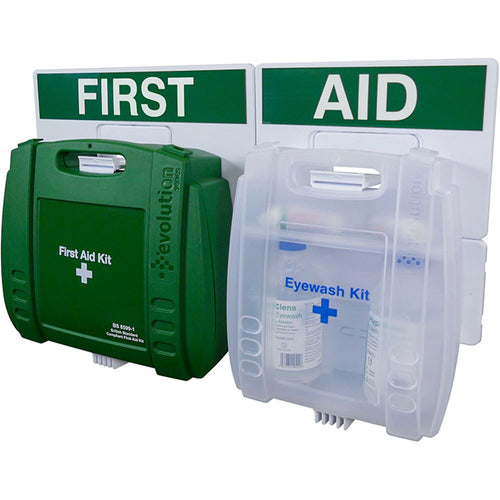 BS8599-1 First Aid & Eye Wash First Aid Station