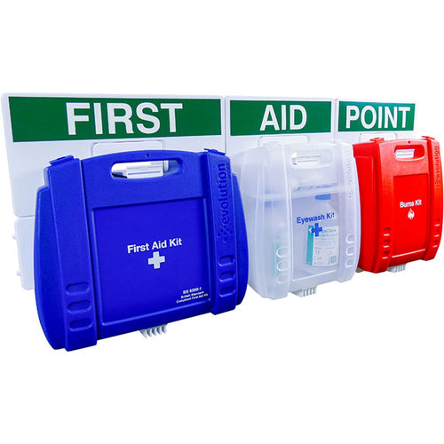 BS8599-1 Catering First Aid, Eyewash & Burn First Aid Station (Large)