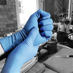 Polyco Bodyguards FHD50 Finite HD Blue Nitrile Powder Free Disposable Glove AQL1.5 (Box 50)