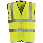 FIRE MARSHAL Pre-Printed Yellow Hi Vis Vest
