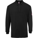 Portwest FR10 Modaflame Flame Retardant Anti Static Long Sleeve Polo Shirt 200g