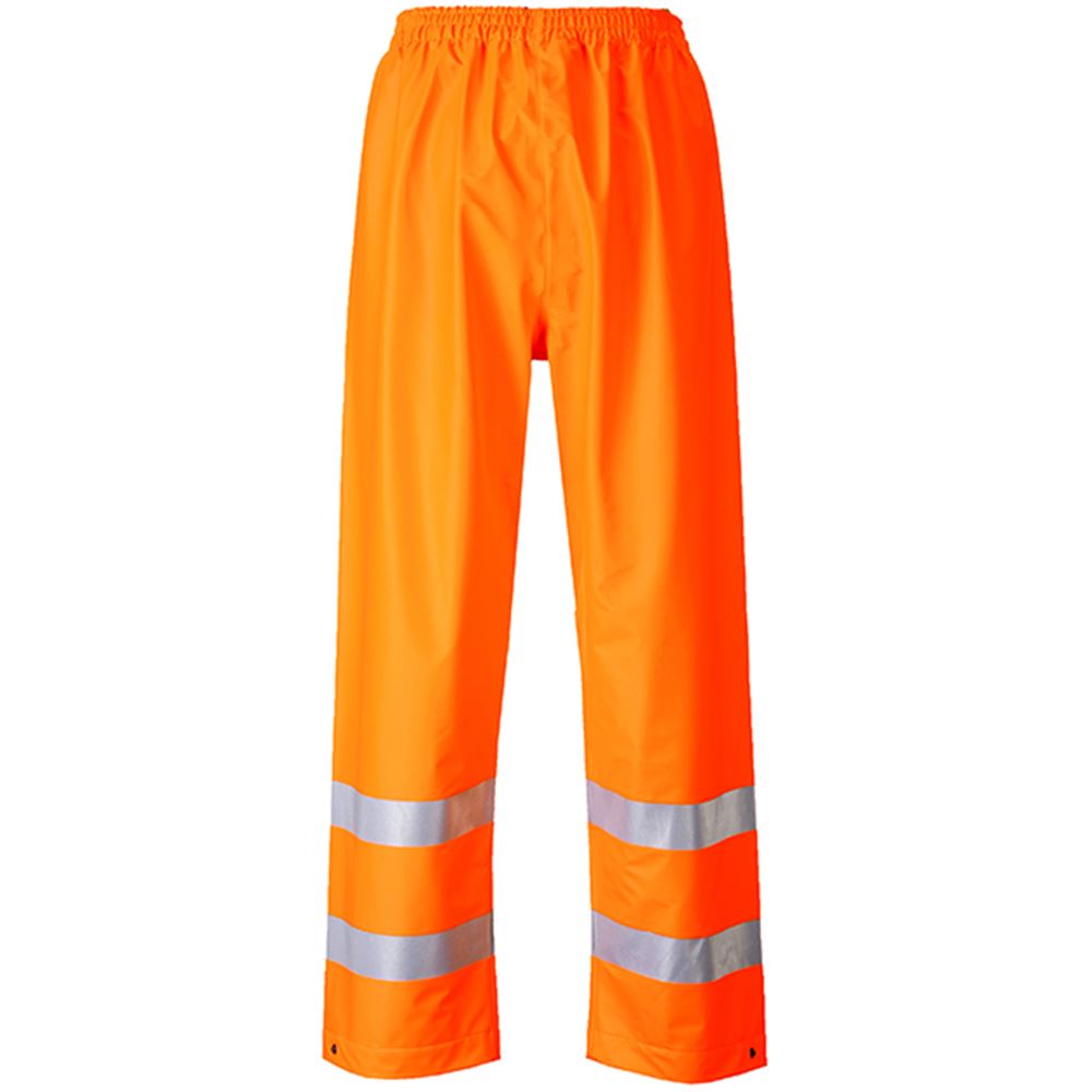 Portwest FR43 Orange Sealtex Flame Waterproof Flame Resistant Anti Static Hi Vis Trouser