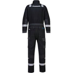 Portwest FR503 WX3 Stretch Black Modaflame Inherent Flame Resistant Anti Static Arc Coverall 280g