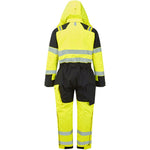 Portwest FR516 PW3 Modaflame Rain+ Multi-Norm Yellow Flame Resistant Anti Static Arc Hi Vis Winter Coverall