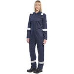 Portwest FR51 Bizflame Plus Womens Flame Resistant Anti Static Coverall 350g