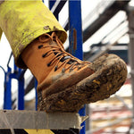 Amblers FS998 Honey Metal Free Composite Thinsulate High Leg Side Zip Waterproof Safety Boot S3 WR CI HRO SRC